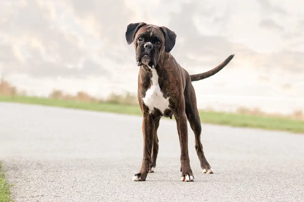 Boxer Hündin aus der norddeutschen Zucht von Avatar